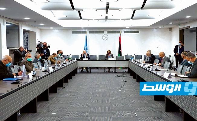انطلاق أعمال اليوم الثاني لمحادثات اللجنة العسكرية «5+5» في جنيف