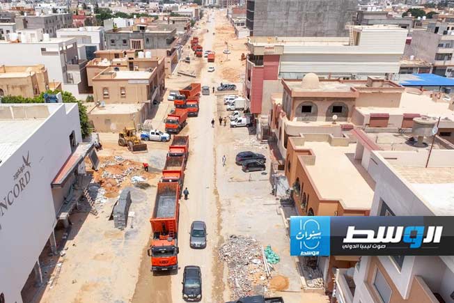 استمرار عمليات فتح المسارات في منطقة السراج (صور)