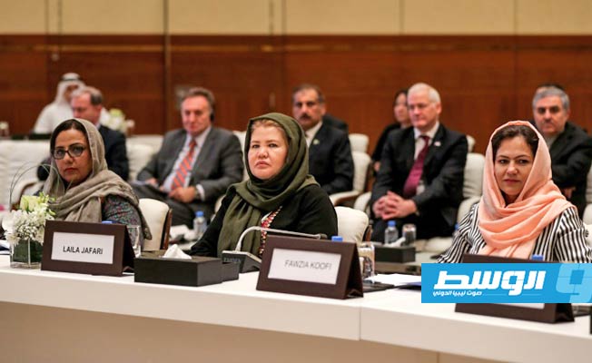 أربع نساء في مواجهة طالبان بالعاصمة القطرية