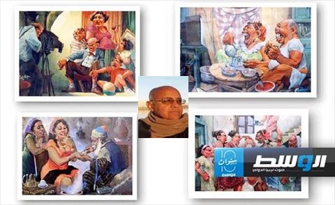 الفنان التشكيلي المصري محسن أبوالعزم