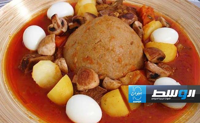 حضِّري البازين الليبي في خطوات سهلة