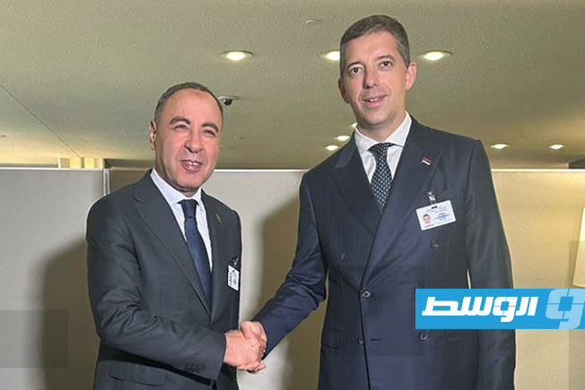 الباعور يبحث مع وزير خارجية صربيا تطورات المشهد السياسي في ليبيا