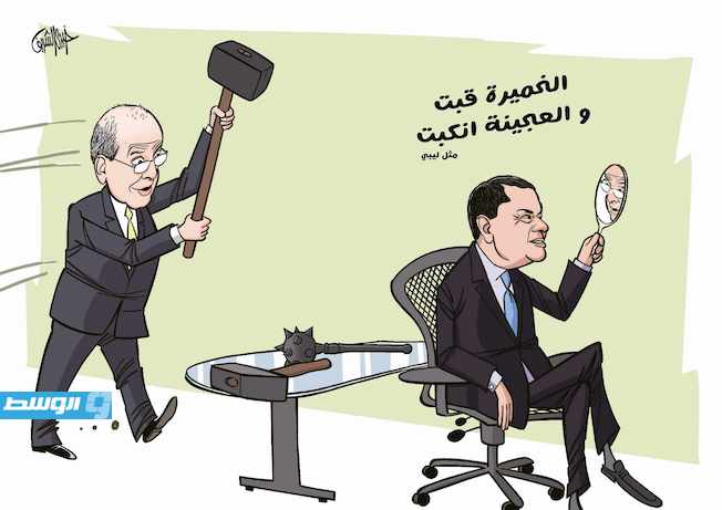 كاريكاتير خيري - «الخميرة قبت والعجينة انكبت!»