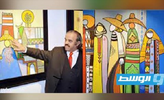 الفنان التشكيلي السعودي عبدالله حمّاس