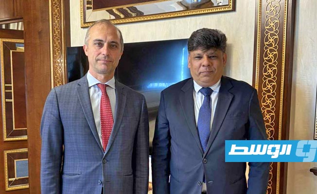 الصور يبحث مع سفير إيطاليا استخدام التقنيات الحديثة في مكافحة الاتجار بالبشر