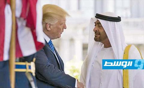 ترامب وبن زايد يبحثان خفض التصعيد في ليبيا عبر إخراج القوات الأجنبية