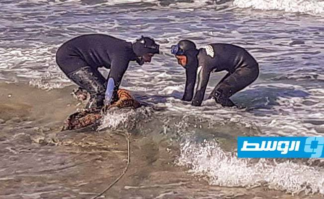 العثور على جثة شاب قبالة ساحل القره بوللي