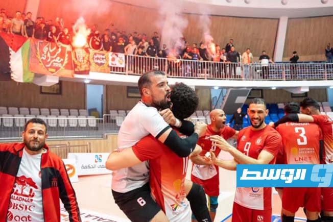 السويحلي بطلًا للدوري الليبي للكرة الطائرة