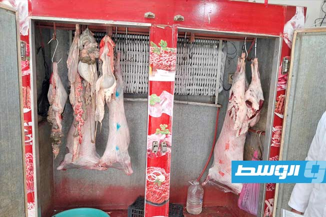مصادرة لحوم فاسدة خلال حملة على محال جزارة في الأبيار