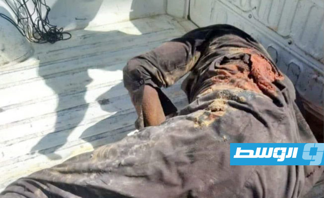 المسماري: مفجر بوابة زلة «داعشي» من ذوي البشرة السمراء (صور)