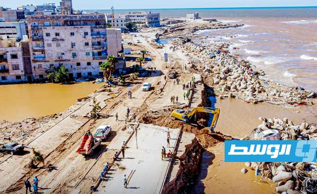هيئة السلامة الوطنية تنفي «شائعات» ارتفاع منسوب البحر في درنة