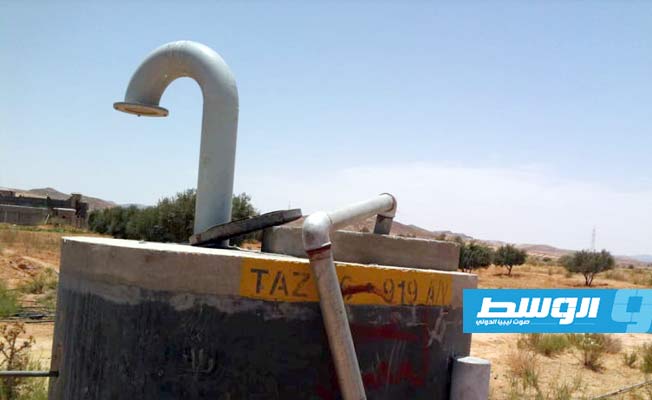 عودة تدفق مياه النهر الصناعي إلى بلدية زليتن الليلة
