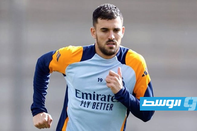 كورتوا وسيبايوس يعودان لتدريبات ريال مدريد قبل مواجهة أرسنال