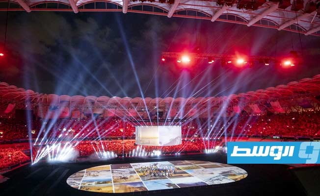 بالفيديو: راشد السويسري إلى المباراة النهائية في منافسات الرافا بألعاب التضامن الإسلامي