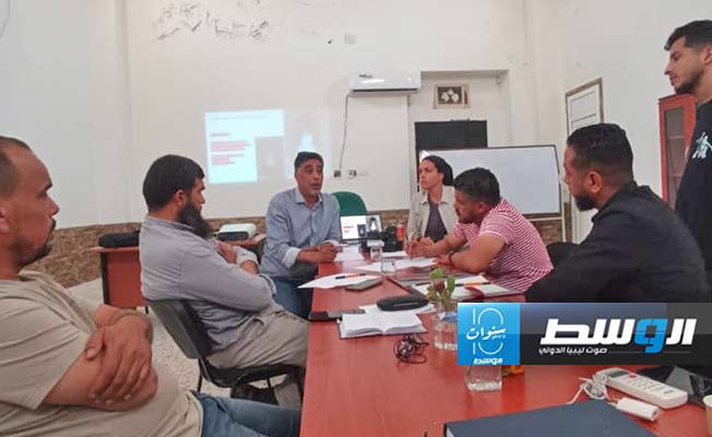 دورة تدريبية للتصوير بمراقبة صبراتة