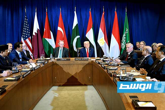 بيان ختامي مشترك يبرز محاور لقاء القادة العرب مع ترامب حول غزة