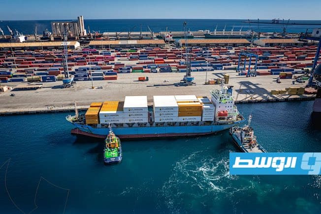إطلاق خط ملاحي جديد يربط ميناء مصراتة بالعمق الأفريقي