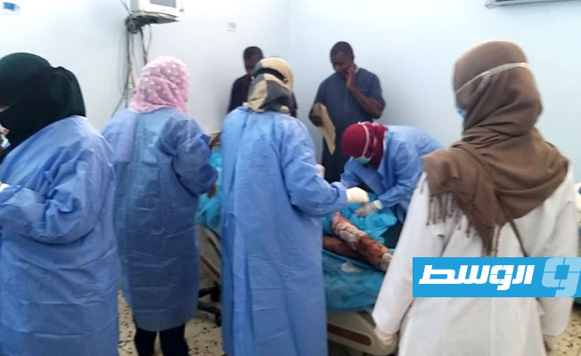 وفاة أحد مصابي انفجار شاحنة الوقود