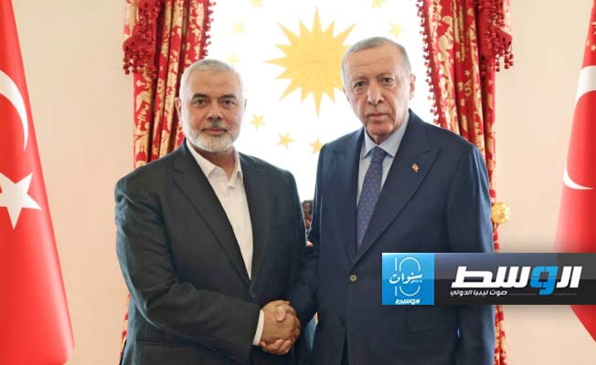 هنية وإردوغان يختتمان لقاء استمر أكثر من ساعتين بإسطنبول