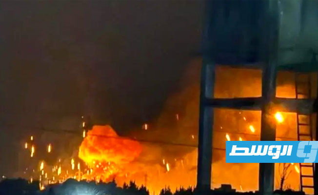 قصف إسرائيلي يستهدف بلدتين في وسط سورية