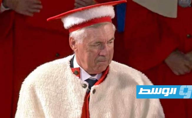أنشيلوتي يحصل على الدكتوراه الفخرية من جامعة بارما