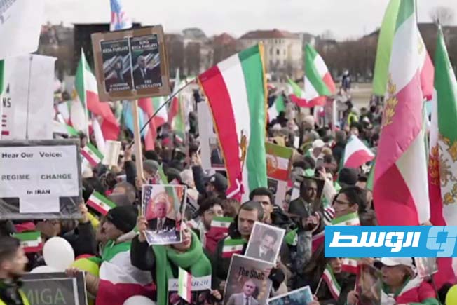 تظاهر 80 ألفا ضد السلطات الإيرانية في ميونيخ