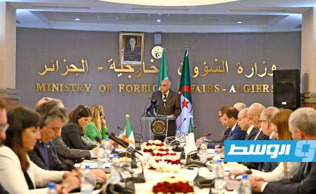 انطلاق أعمال الدورة الثانية للحوار الاستراتيجي الجزائري - الإيطالي