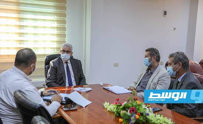 باشاغا يبحث مشكلات شركة المياه مع حلول الشتاء