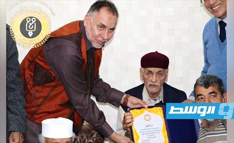 الفاخري يزور الشاعر محمود سعد العبدلي