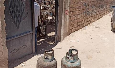 حملة على موزعي غاز الطهي غير المرخصين في أجدابيا