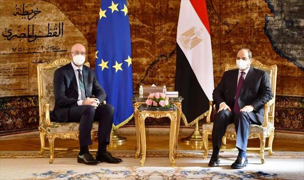 السيسي يطالب بـ«استغلال قوة الدفع» الحالية في الملف الليبي