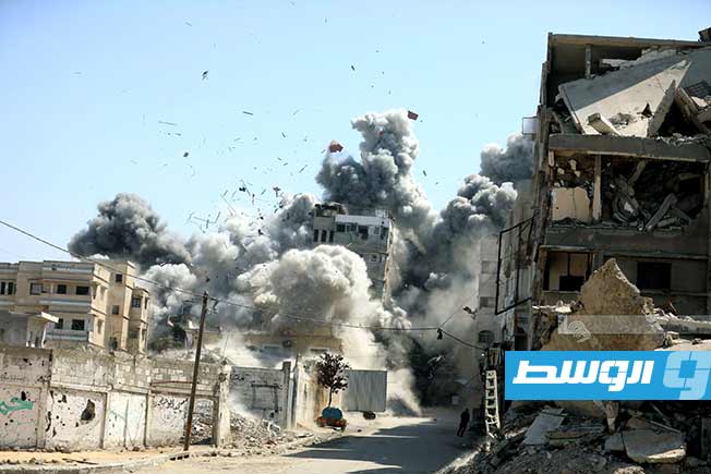 الاحتلال الإسرائيلي يواصل خروقاته لوقف إطلاق النار ويشن غارات جوية عنيفة شمال غزة