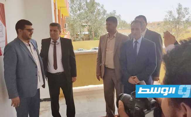 المقريف يفتتح المقر الجديد لديوان التربية والتعليم في بني وليد
