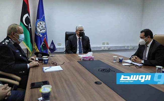 باشاغا يبحث الاستفادة من الخدمات الأمنية لشركة «إيديميا» الفرنسية