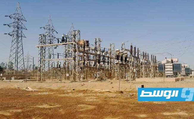 تركيب محطة كهرباء في منطقة أم الجداول بالجنوب لمواجهة أعطال الشتاء