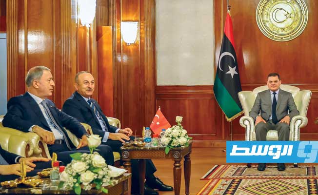 تشاووش أوغلو: تعاوننا مستمر من أجل ليبيا آمنة ومستقرة