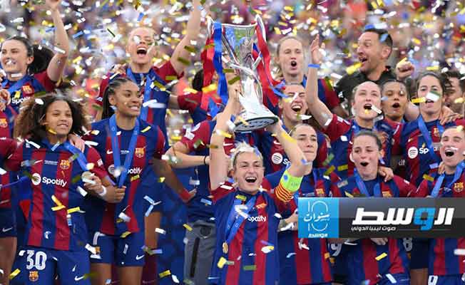 برشلونة أفضل فريق كرة نسائية في العالم