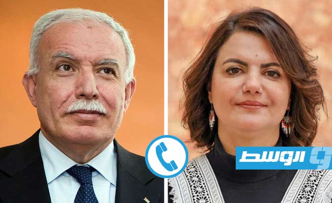المنقوش تعزي نظيرها الفلسطيني في وفاة شيرين أبوعاقلة وتجدد دعم ومساندة ليبيا للشعب والقضية الفلسطينية