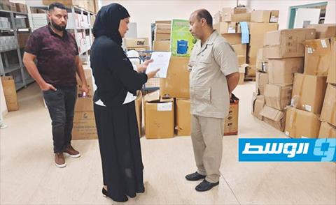 مؤسسة النفط تدعم «بنغازي الطبي» ومستشفى الهواري بمستلزمات لمواجهة «كورونا»