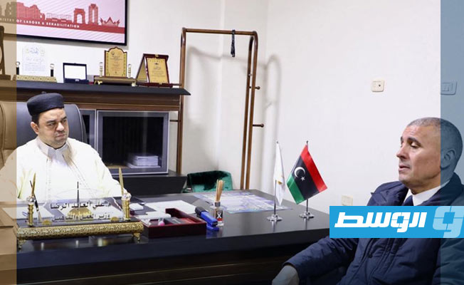 العابد يناقش مع رئيس مصلحة الجوازات تسهيل دخول العمالة المصرية