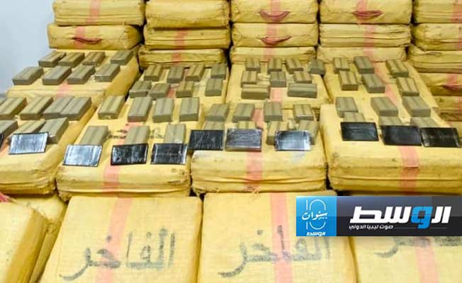 ضبط 2 طن من مخدر «الحشيش» في أمساعد