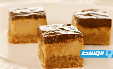 بسكويت بالنسكافيه وكريم الكراميل