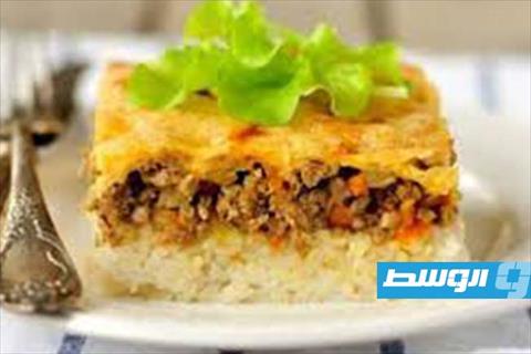 أرز بشاميل بالقشدة