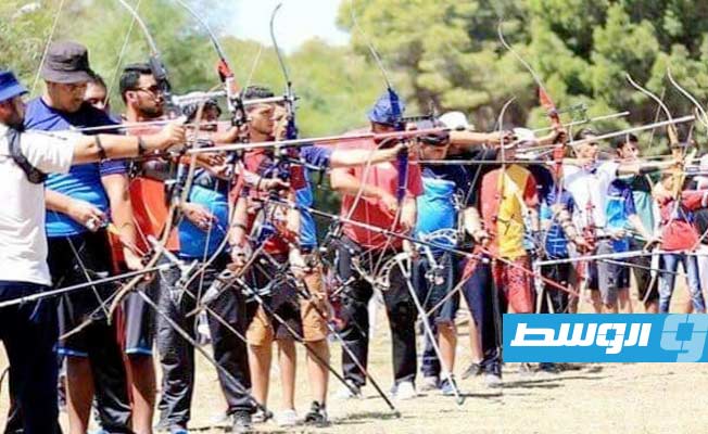 26 راميا في بطولة ليبيا للقوس والسهم