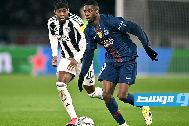 دوري أبطال أوروبا: سان جرمان يتعادل مع نيوكاسل ويرافقه إلى الملحق (فيديو)