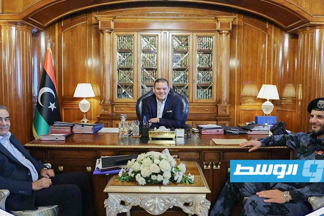 Trabelsi briefs Dabaiba on Interior Ministry plans regarding fuel, migration, and securing Tripoli