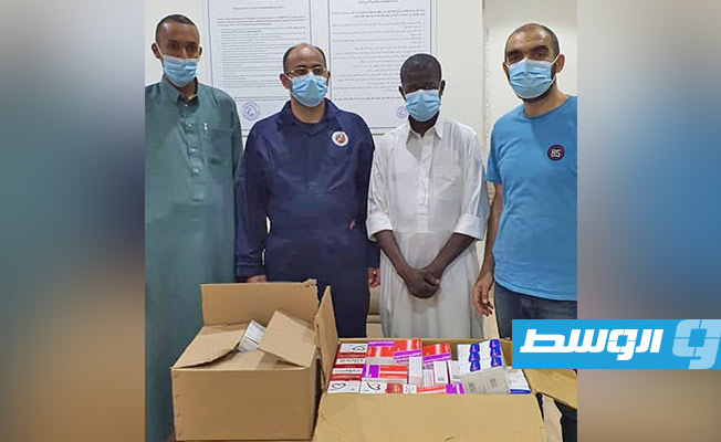 «زلاف» لإنتاج النفط تقدم مساعدات طبية للمركز الصحي بالعوينات