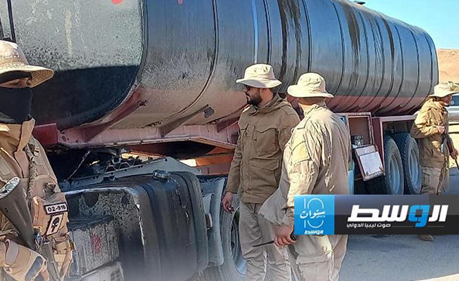 إحباط تهريب 40 ألف لتر من وقود الديزل في نسمة