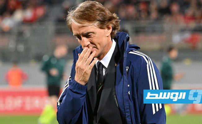مانشيني يتقدم باستقالته من تدريب المنتخب الإيطالي