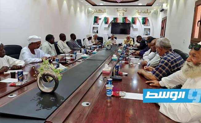 «الكفرة» تبحث مع وفد من «شمال دارفور» تفعيل التجارة المشتركة